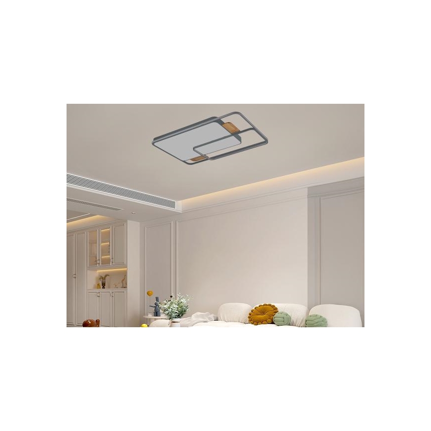LED stropno svjetlo s prigušivanjem LED/280W/230V 3000-6500K + daljinski upravljač
