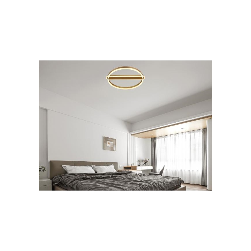LED stropno svjetlo s prigušivanjem LED/60W/230V 3000-6500K + daljinski upravljač