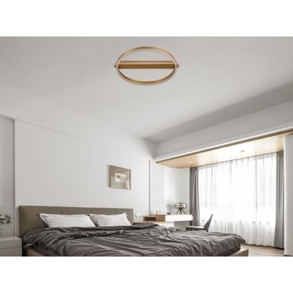 LED stropno svjetlo s prigušivanjem LED/60W/230V 3000-6500K + daljinski upravljač