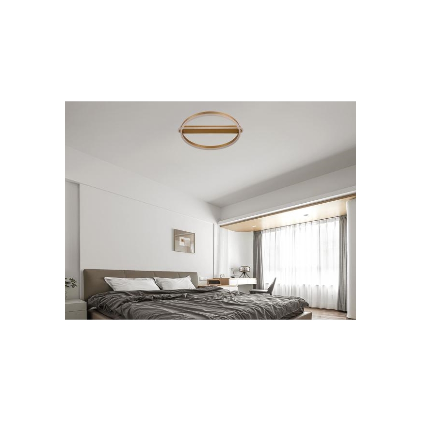 LED stropno svjetlo s prigušivanjem LED/60W/230V 3000-6500K + daljinski upravljač