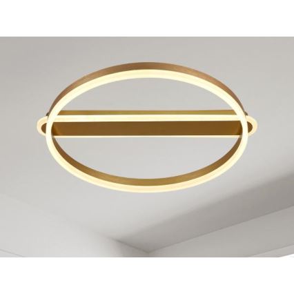 LED stropno svjetlo s prigušivanjem LED/60W/230V 3000-6500K + daljinski upravljač