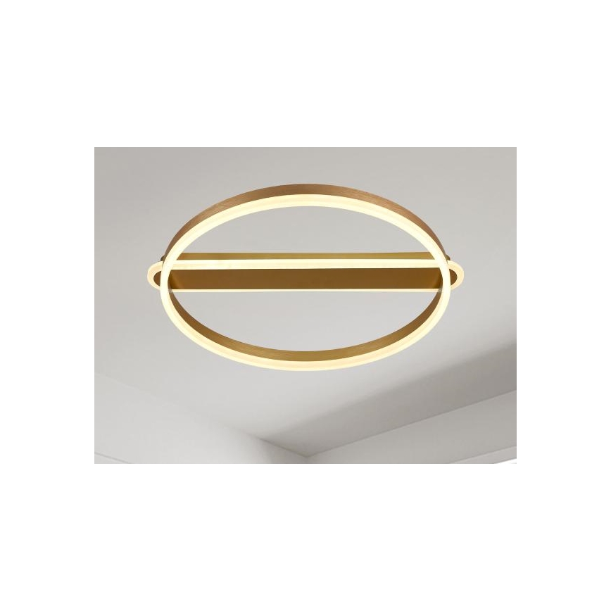 LED stropno svjetlo s prigušivanjem LED/60W/230V 3000-6500K + daljinski upravljač