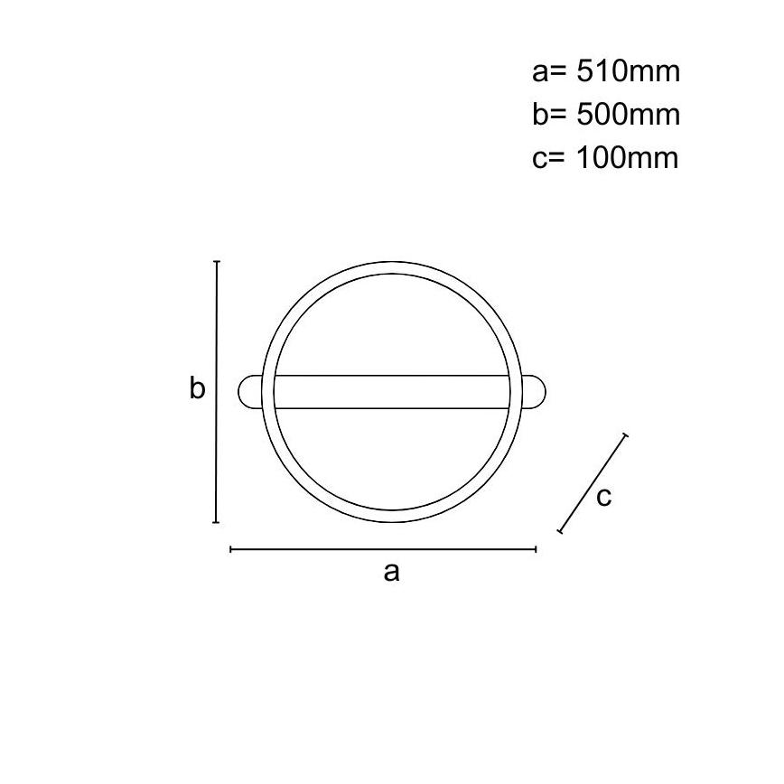 LED stropno svjetlo s prigušivanjem LED/60W/230V 3000-6500K + daljinski upravljač