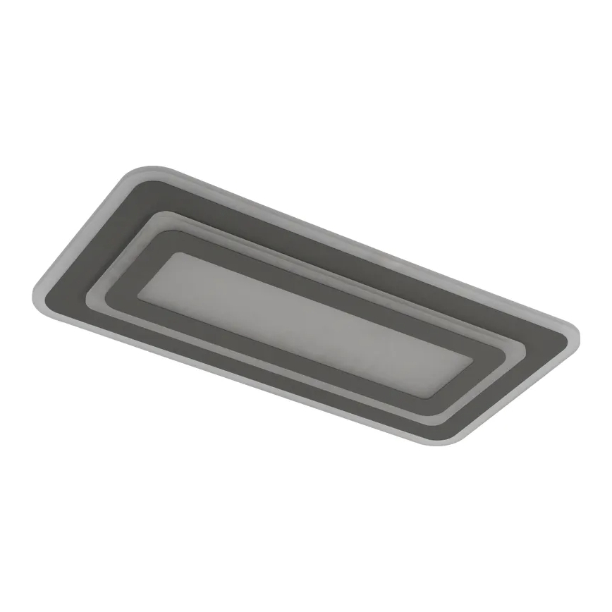 LED prigušivo stropno svjetlo LED/85W/230V 3000-6500K sivo + daljinski upravljač