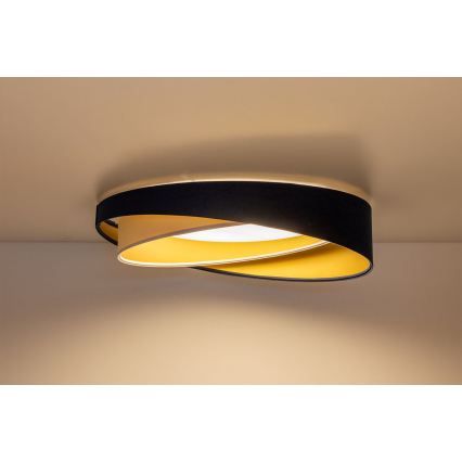 Prigušivo LED stropno svjetlo SMART GALAXY MODERN LED/24W/230V 3000–6500K prom. 55 cm plava/bijela/zlatna + daljinski upravljač