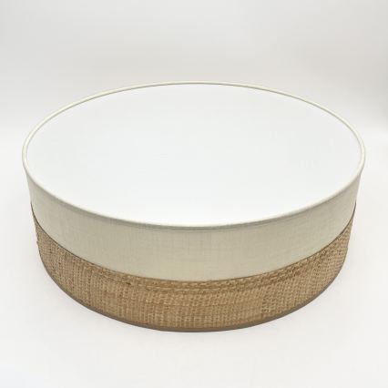 LED stropna svjetiljka SIRJA BOHO LED/36W/230V 4000K Ø 45 cm bež/krem