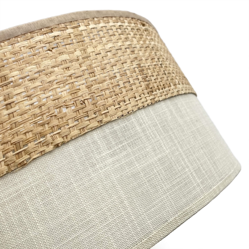 LED stropna svjetiljka SIRJA BOHO LED/36W/230V 4000K Ø 45 cm bež/krem