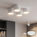 LED stropno svjetlo SPACE 4xGX53/15W/230V bijelo