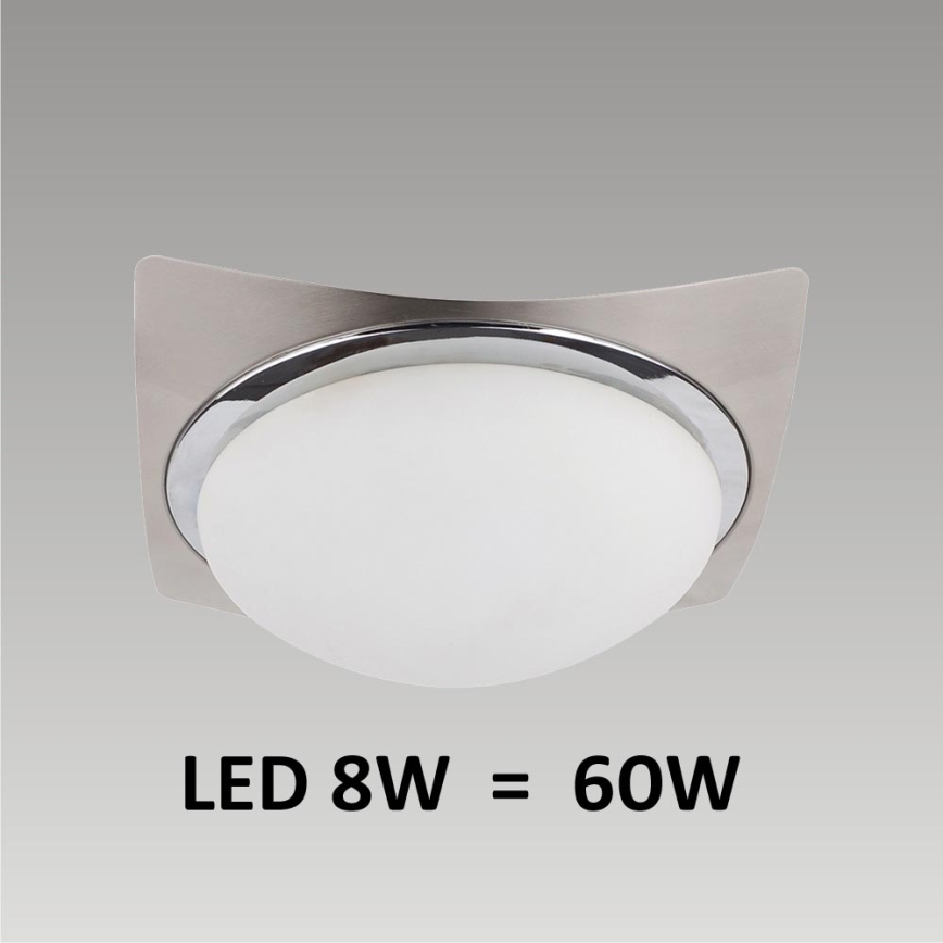 LED Stropno / zidno svjetlo LENS 1xLED/8W 170mm
