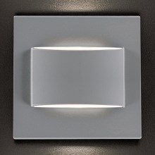 LED Stubišna svjetiljka ERINUS LED/1,5W/12V 4000K siva