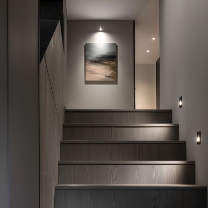LED Stubišna svjetiljka sa senzorom pokreta LED/1,5W/230V 3000K/4000K/6500K
