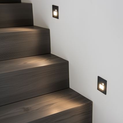 LED Stubišna svjetiljka sa senzorom pokreta LED/1,5W/230V 3000K/4000K/6500K