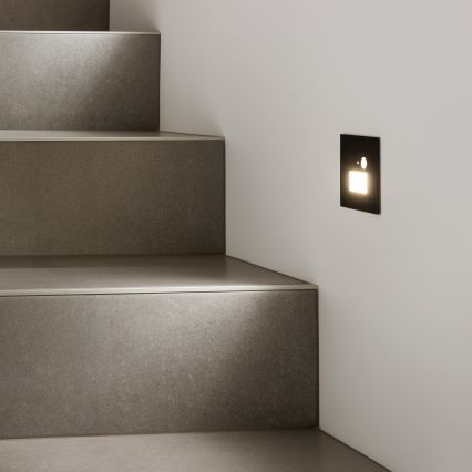 LED Stubišna svjetiljka sa senzorom pokreta LED/1,5W/230V 3000K/4000K/6500K