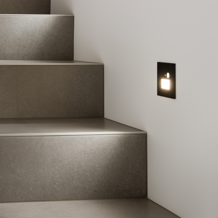 LED Stubišna svjetiljka sa senzorom pokreta LED/1,5W/230V 3000K/4000K/6500K