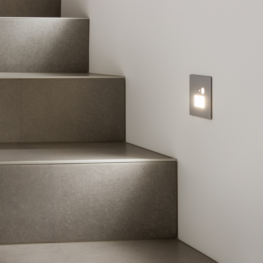 LED Stubišna svjetiljka sa senzorom pokreta LED/1,5W/230V 3000K/4000K/6500K
