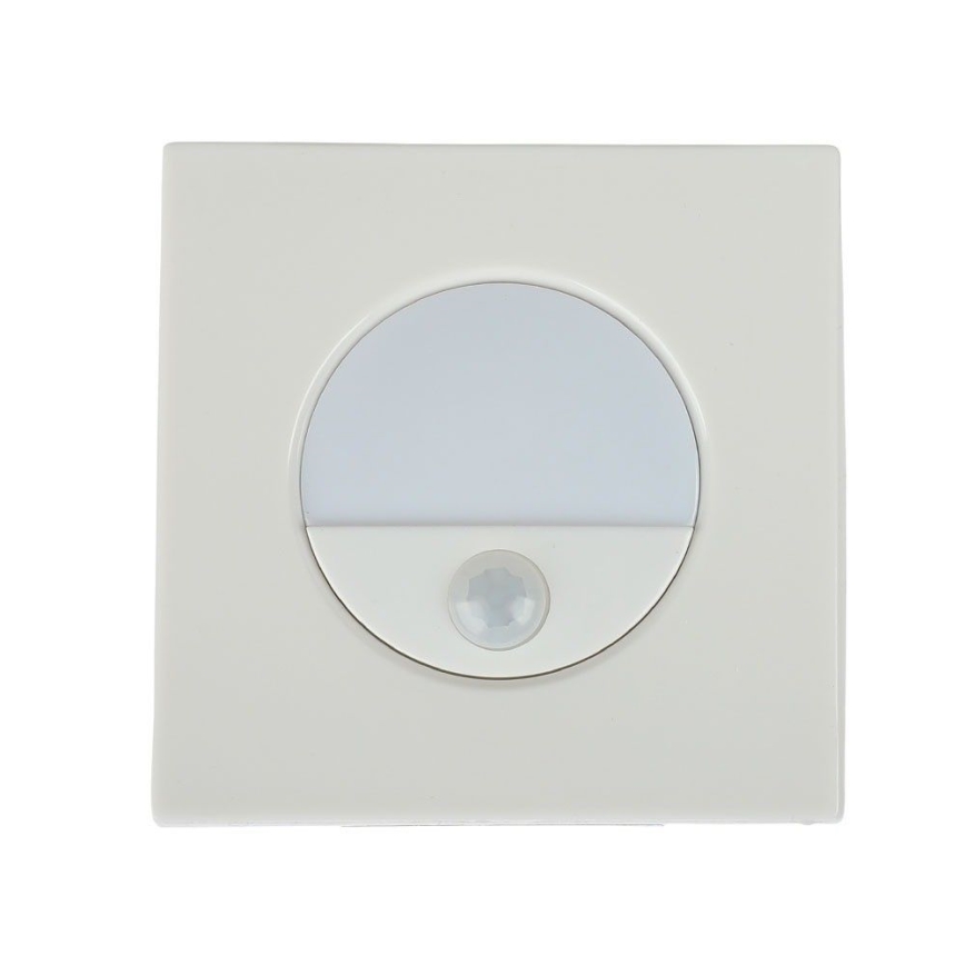 LED Stubišna svjetiljka sa senzorom pokreta LED/3W/230V 4000K bijela