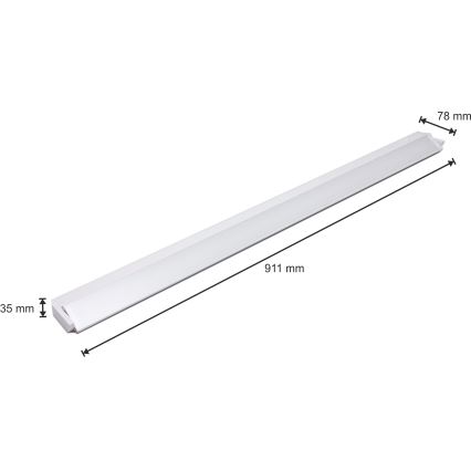LED Svjetiljka ispod ormarića LED/15W/230V bijela