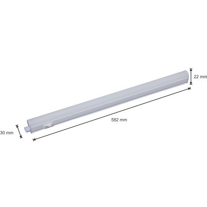 LED Svjetiljka ispod ormarića LED/8W/230V