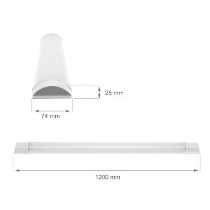 LED Svjetiljka ispod ormarića VIGA LED/32W/230V 3000K bijela