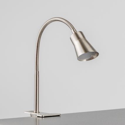 LED svjetiljka s kopčom LED/3,2W/230V matni krom