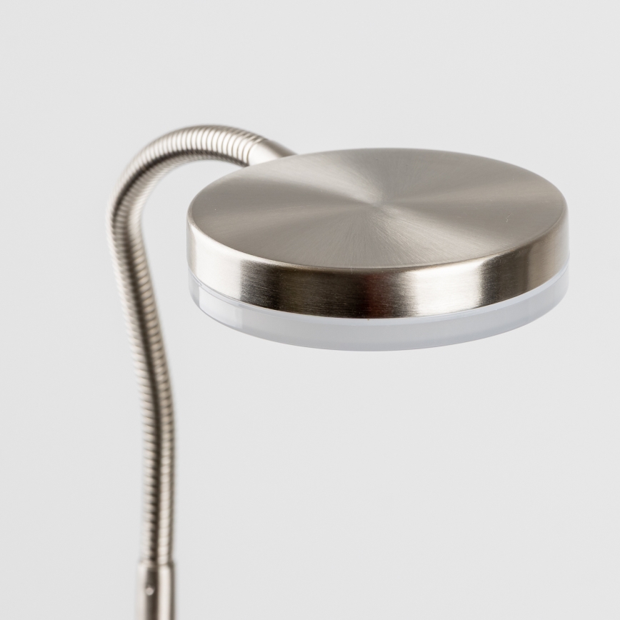 LED svjetiljka s kopčom LED/3,2W/230V matni krom