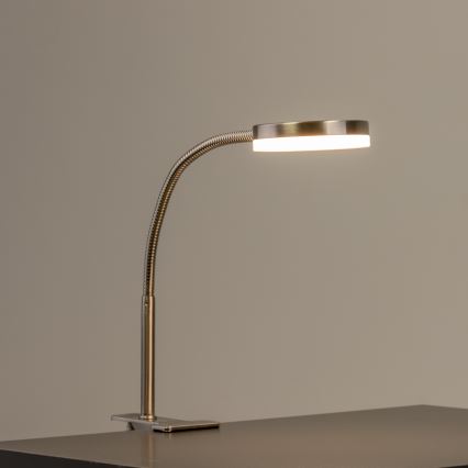 LED svjetiljka s kopčom LED/3,2W/230V matni krom