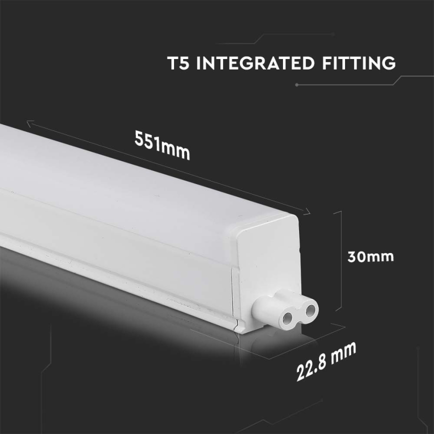 LED Podpultna svjetiljka SAMSUNG CHIP LED/7W/230V 6500K 55 cm