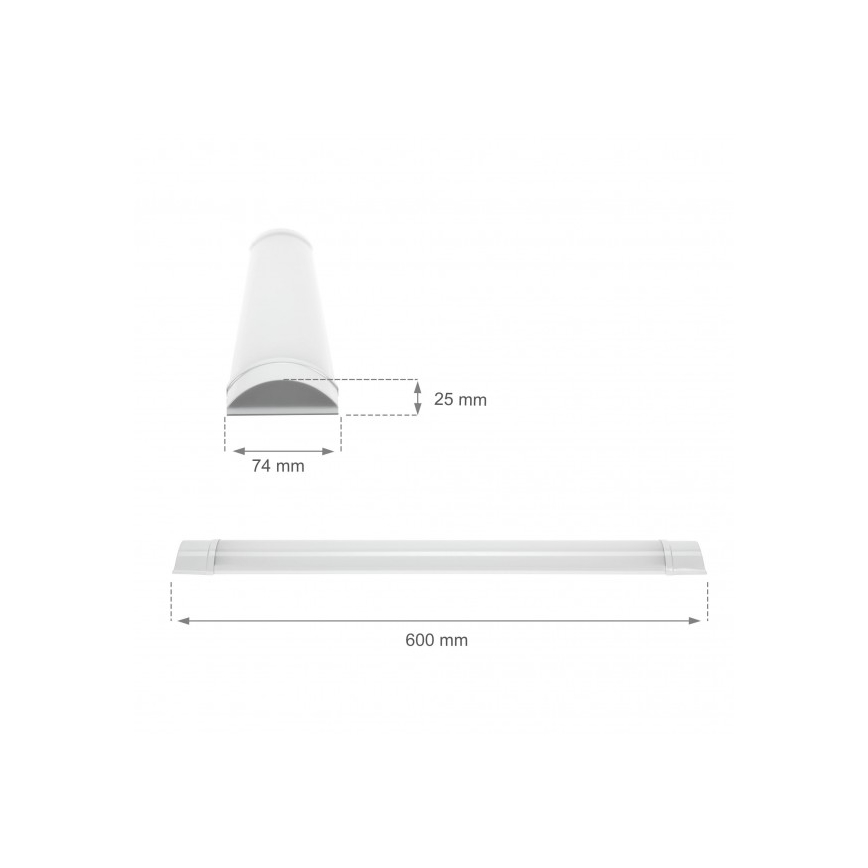 LED svjetiljka za ispod ormarića VIGA LED/14W/230V 3000K bijela