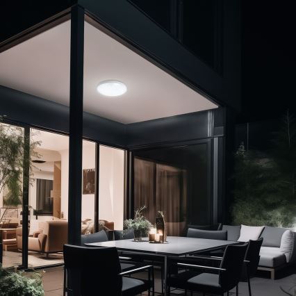 LED Zidna svjetiljka za kupaonicu sa senzorom pokreta NYMPHEA PROXI LED/18W/230V IP54 3000K