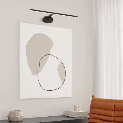 LED Svjetiljka za slike PRADO LED/11W/230V crna