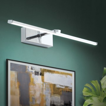 LED Svjetiljka za slike PUBLIO LED/10W/230V 50 cm sjajni krom