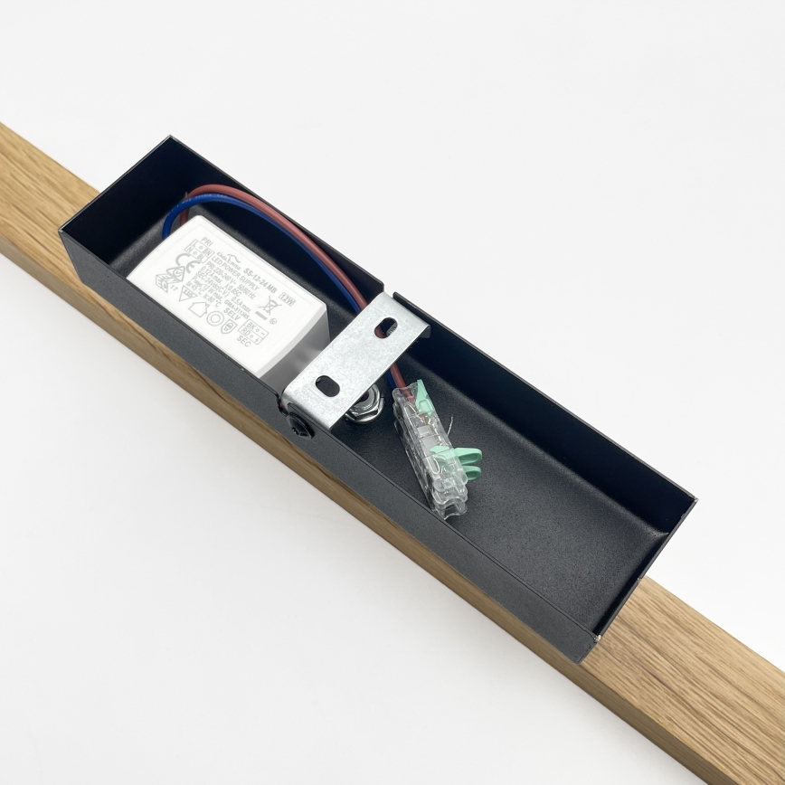 LED svjetiljka za slike VERDE LED/5,5W/230V 3000K 46 cm hrast/crna