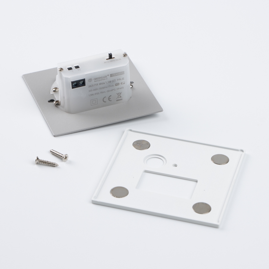 LED svjetlo za stepenište s senzorom pokreta i sumraka LED/1,5W/230V 3000/4000/6500K bijela