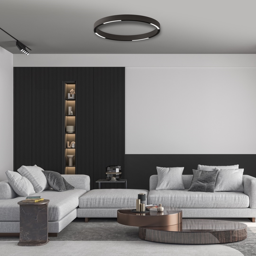 LED Svjetiljka za tračni sustav MAGNETIC TRACK LED/10W/48V 4000K crna