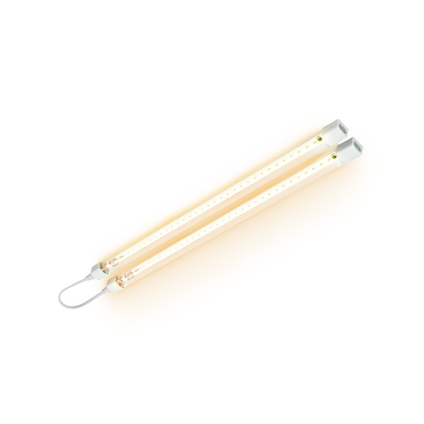 LED Podpultna svjetiljka za uzgoj biljaka GROWLY 2xLED/8,5W/230V bijela