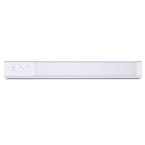 LED Svjetlo ispod kuhinjskih ormarića s utičnicama LED/10W/230V