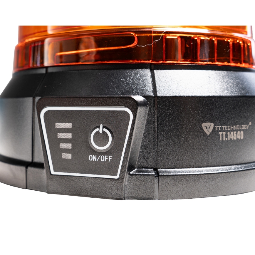 LED Svjetlo upozorenja LED/12-24V IP65 + daljinski upravljač