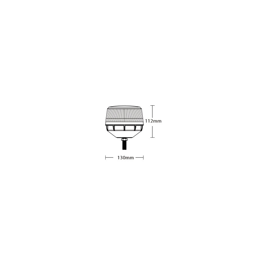 LED Svjetlo upozorenja LED/12-24V IP67
