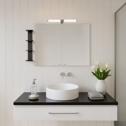 LED svjetlo za kupaonsko ogledalo APA LED/6W/230V 40 cm IP44 sjajni krom