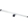LED svjetlo za kupaonsko ogledalo LED/12W/230V 59,5 cm IP44 crna