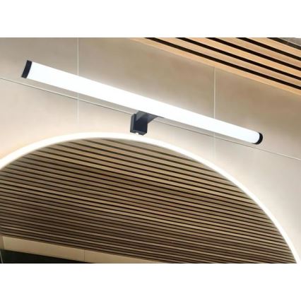 LED svjetlo za kupaonsko ogledalo LED/12W/230V 59,5 cm IP44 crna