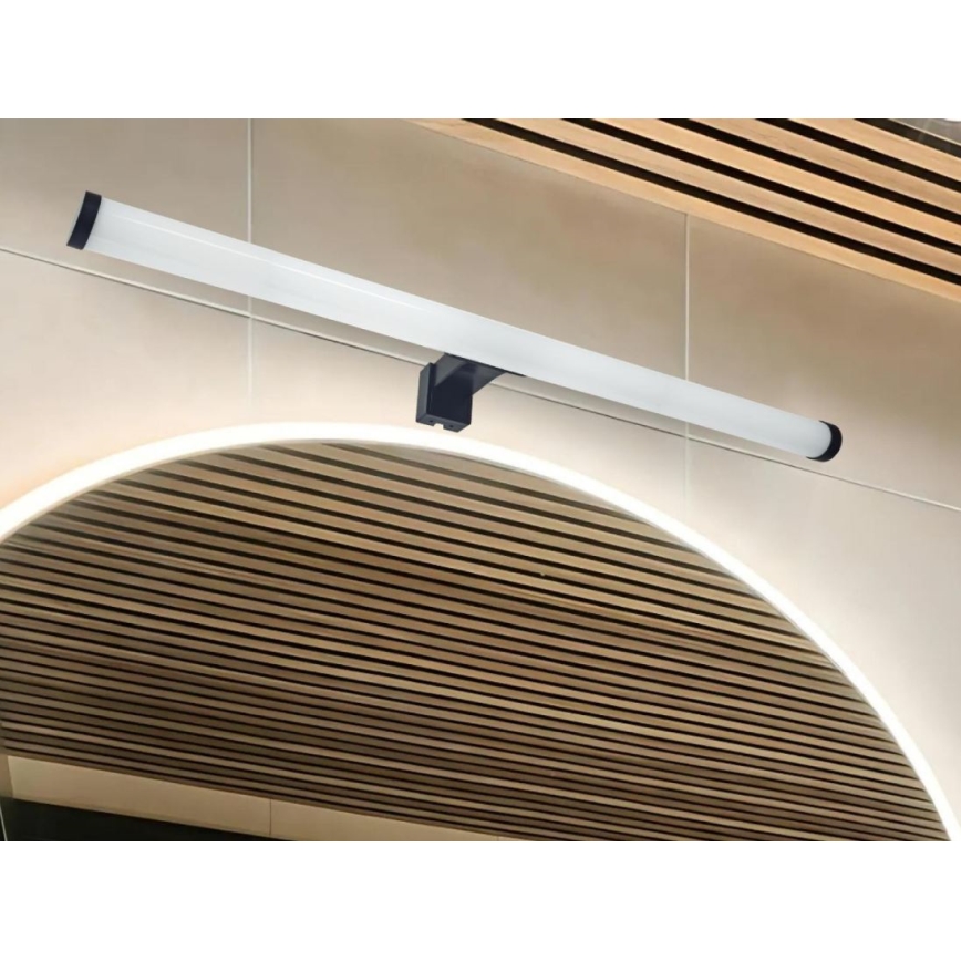 LED svjetlo za kupaonsko ogledalo LED/12W/230V 59,5 cm IP44 crna