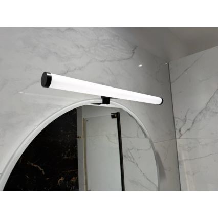 LED svjetlo za kupaonsko ogledalo LED/12W/230V 59,5 cm IP44 crna