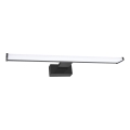 LED svjetlo za kupaonsko ogledalo MIRORE LED/8W/230V 40 cm IP44 crna