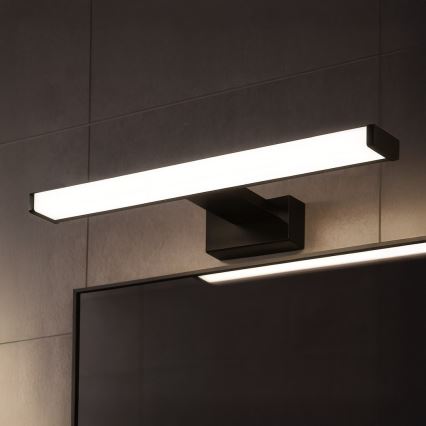 LED svjetlo za kupaonsko ogledalo MIRORE LED/8W/230V 40 cm IP44 crna