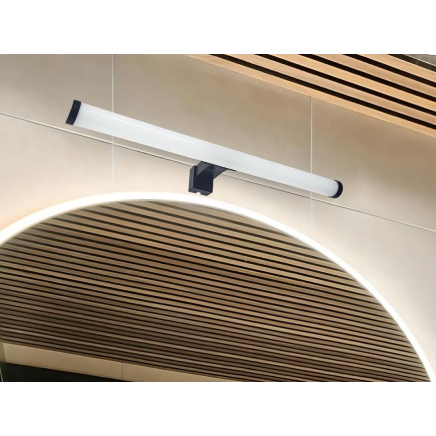 LED svjetlo za ogledalo u kupaonici LED/10W/230V 45 cm IP44 crna