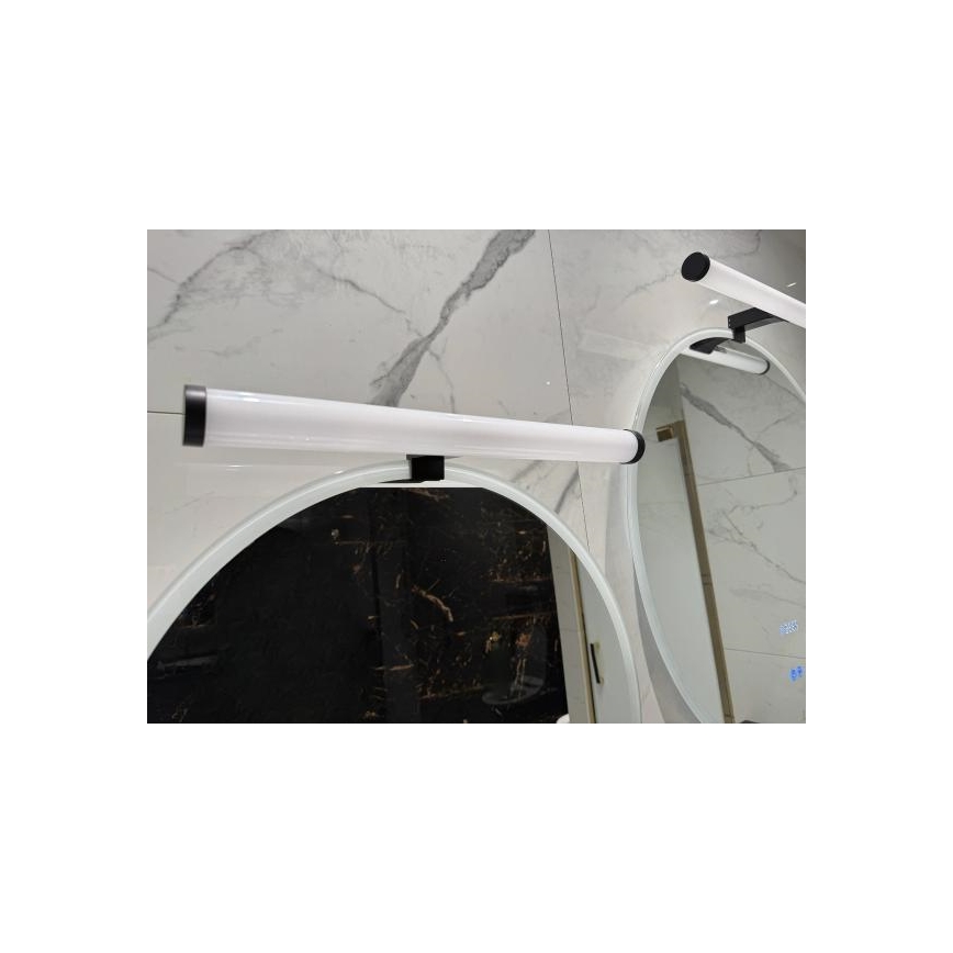 LED svjetlo za ogledalo u kupaonici LED/10W/230V 45 cm IP44 crna
