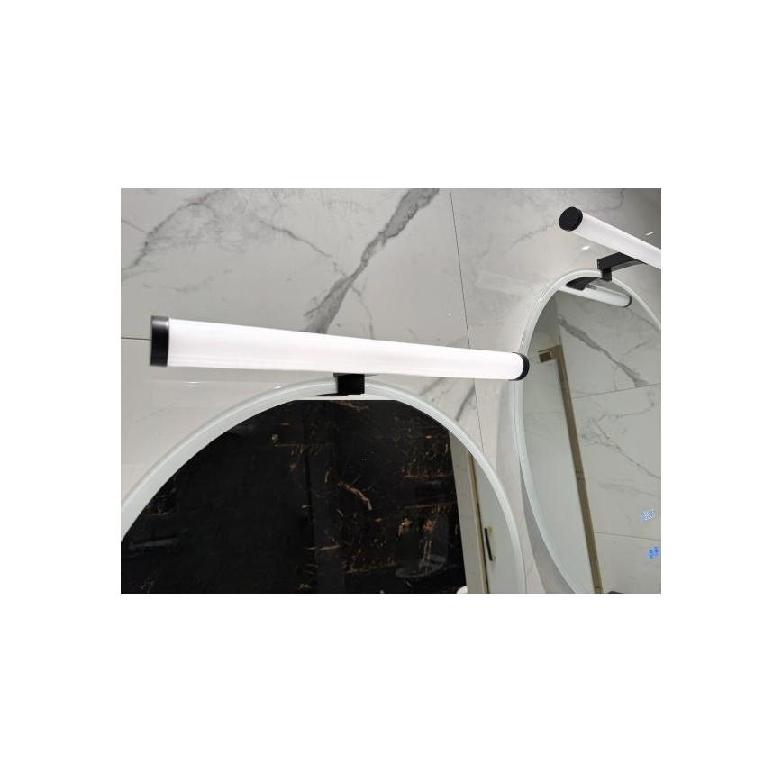 LED svjetlo za ogledalo u kupaonici LED/10W/230V 45 cm IP44 crna