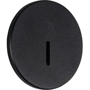 LED svjetlo za stepenice MAGNIK LED/1,7W/230V 2700/3300/3900/4600/5700K crno okruglo
