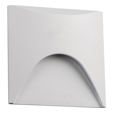 LED svjetlo za stubište EXIN LED/2,5W/230V 4000K IP65 bijelo pravokutno